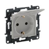 Legrand 768918 Raventi İnci Kapaklı Topraklı Priz