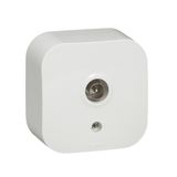 Legrand 782415 Forix Beyaz IP21 Sıva Üstü Sonlu Tv Prizi