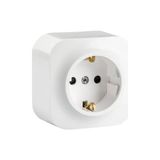 Legrand 782420 Forix Beyaz IP21 Sıva Üstü Çocuk Korumalı Tekli Priz