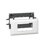 Legrand 85 mm Kapakta 010994 Geliştirilebilir Dlp Gulot İçin Klipslenebilir 4 Modül Kaide Çerceve