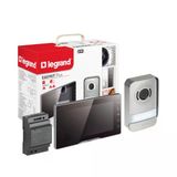 Legrand, Easykıt Plus Görüntülü Kapı İnterkom Seti, 2 Kablolu Bağlantı, 7" Aynalı Renkli Monitör Ve Geniş Açılı Kamera, 1/2 Aile Evi Se