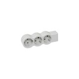 LEGRAND GRUP PRİZ 3X2P+T 3 SOKETLİ ACBL B/G - Beyaz