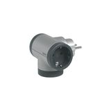 LEGRAND GRUP PRİZ 3X2P+T PRE USB A+C 2 YANAL ÇIKIŞLI - Gri