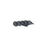 LEGRAND GRUP PRİZ 4X2P+T 4 SOKETLİ 1.5M - Siyah