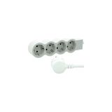 LEGRAND GRUP PRİZ 4X2P+T 4 SOKETLİ 3M - Beyaz