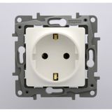 Legrand Salbei Serisi Beyaz Topraklı Priz 230V 16A Çerçevesiz