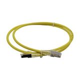 Legrand S/FTP CAT 6A LSZH 1 mt Sarı Patch Cord Kablo