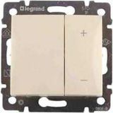 Legrand Valena 774174 Bej 40-600 Halojen Ampul Dimmer