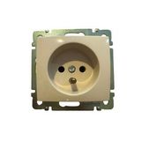 Legrand Valena 774398 Topraklı Priz Krem (Bej) (Çerçeve Dahil)