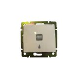 Legrand Valena 774413 Işıklı Liht Butonu (Lamba Sembollü) Beyaz (Çerçeve Dahil)