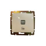 Legrand Valena 774415 Işıklı Zil Butonu (Çan Sembollü) Beyaz (Çerçeve Dahil)