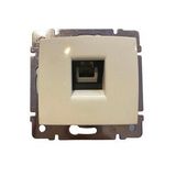 Legrand Valena 774438 RJ11 Tekli Telefon Prizi Beyaz (Çerçeve Dahil)