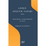 Lehçe Sözlük Yapımı - Adlar