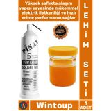 #Lehim Kaliteli Elektronik Tamir Seti Pinax Tüp Lehim Teli 25 Gr 12Mm + Lehim Pastası 40 Gr Şık Set