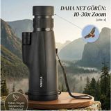 Leidory 10-30X50 Tek Gözlü Zoomlu Dürbün