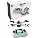 Leidory Çarpışma Engelleyici Akıllı Drone - Çift Kameralı Katlanabilir Fpv Canlı Izleme - Uçak R-08 - Siyah
