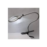 Leidory Işıklı Büyüteç Tamirci Büyüteci Çalışma Lambası Lup Mercek 130MM