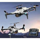 Leidory T18 3 Kameralı 4K Hd Drone, Engel Tanıma Sensörlü Katlanabilir Akıllı Drone - Siyah