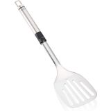 Leifheit Proline Spatula | Paslanmaz çelik ve siyah plastik tasarım, sağlam ve ergonomik tutuş, pişirme ve servis için ideal, asma halkalı