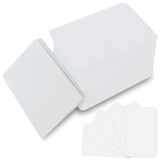 Leikurvo 50 adet NFC 215 kart: 85,5 × 54 mm NFC etiket beyaz kartlar NTAG215 boş 504 bayt PVC plastik kartlar Tagmo ve Amiibo kartlarıyla uyumlu tüm NFC uyumlu akıllı telefonlar, cep telefonları ve cihazlar