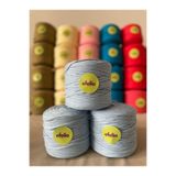 Leila shop BEBE MAVİ PENYE İP ÇANTA ÖRGÜ İP - (600-650GR) 1 ADET