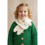 Leiste Cady Kulaklı Peluş Atkı Rüzgar Geçirmez Çocuk Welsoft Polar Boyunluk Şalı
