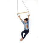 Leiste Trapez Ahşap Duyusal Salıncak Çocuk Aktivite Jimnastik Yoga Gelişim Salıncağı