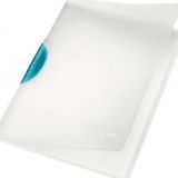 Leitz 4174 Sıkıştırmalı Dosya Colorclip Sırttan Klips 30 Sayfa Açık Mavi (6 Lı Paket)