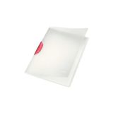 Leitz 4174 Sıkıştırmalı Dosya Colorclip Sırttan Klips 30 Sayfa Kırmızı (6 Lı Paket)