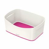 Leitz 5257 MyBox Pembe Beyaz Masaüstü Saklama Kutusu