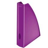 Leitz 52771062 Wow Plastik Kutu Metalik Mor Klasör