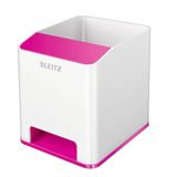 Leitz 53631022 Wow Sound Çift Renkli Metalik Pembe Kalemlik