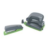 Leitz 5507 Retro Chic Gri-Yeşil Zımba Ve Delgeç Set
