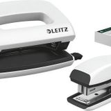 Leitz 55612001 Nexxt Wow Beyaz Mini Zımba ve Delgeç Seti
