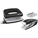 Leitz 55612095 Siyah Nexxt Wow Mini Zımba Ve Set Delgeç