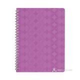 Leitz A4 Retro Chic 80 Syf.PP Çizgili Defter - Mor