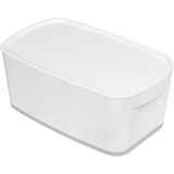 Leitz A5 Mybox Kapaklı Küçük Saklama Kutusu, 5 L, Parlak Görünüm, Plastik, Beyaz/gri, 5219100 - Çok Renkli - Genel