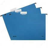 Leitz Askılı Dosya Telsiz Delta Karton A4 Mavi 6515-25-Pkt