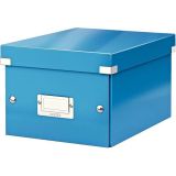 Leitz Click & Store WOW Küçük Saklama Kutusu Metalik Mavi - KOD:60430036