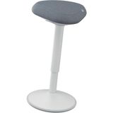 Leitz Ergo Active A Konforlu Oturaklı Sit Standing Açık Gri Tabure - KOD:65450085 - 1 - Gri - Gümüş