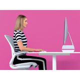 Leitz Ergo WOW Ayarlanabilir Pembe / Beyaz Monitör Standı / Yükseltici