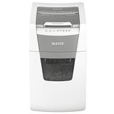 Leitz IQ Autofeed Office Parçacık Kesim Kağıt Öğütücü P4, 150 Yaprak, 44 l Çöp Kutusu, Beyaz, 80130000