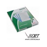 Leitz L-4700t Kristal Poşet Dosya Mavi Kenarlı 90 Mik.