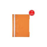Leitz Telli Dosya, 10 Adet, 50'li Paket, A4, 2 Delikli, Turuncu
