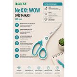 Leitz WOW Titanyum Ofis Makası 205mm Metalik Buz Mavisi - KOD:53192051
