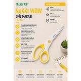 Leitz WOW Titanyum Ofis Makası 205mm Metalik Sarı - KOD:53192016