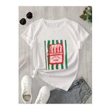 LEIVOR Sardalya Baskılı Kadın T-shirt