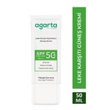 Leke Karşıtı Aydınlatıcı Spf+50 Yüz Güneş Kremi 50 Ml
