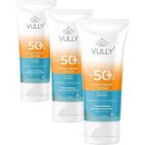 Leke Karşıtı Cilt Tonu Eşitleyici Renkli Kapatıcı Etkili Yüksek Koruyucu Spf+50 Güneş Kremi 50 ml (3 Paketi) - Option-1