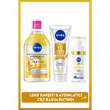 Leke Karşıtı ve Aydınlatıcı Cilt Bakım Seti,Luminous630 Serum,Makyaj Temizleme Suyu,Vücut Losyonu